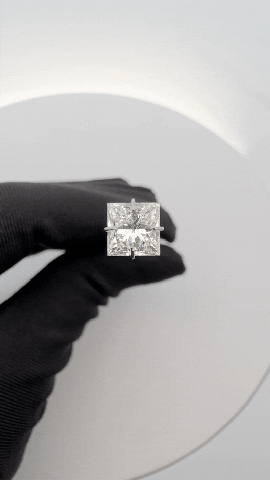 IGI Certified Lab Grown Diamond 1.00ct - 1.05ct Princess - E Color, VS 1 Clarity