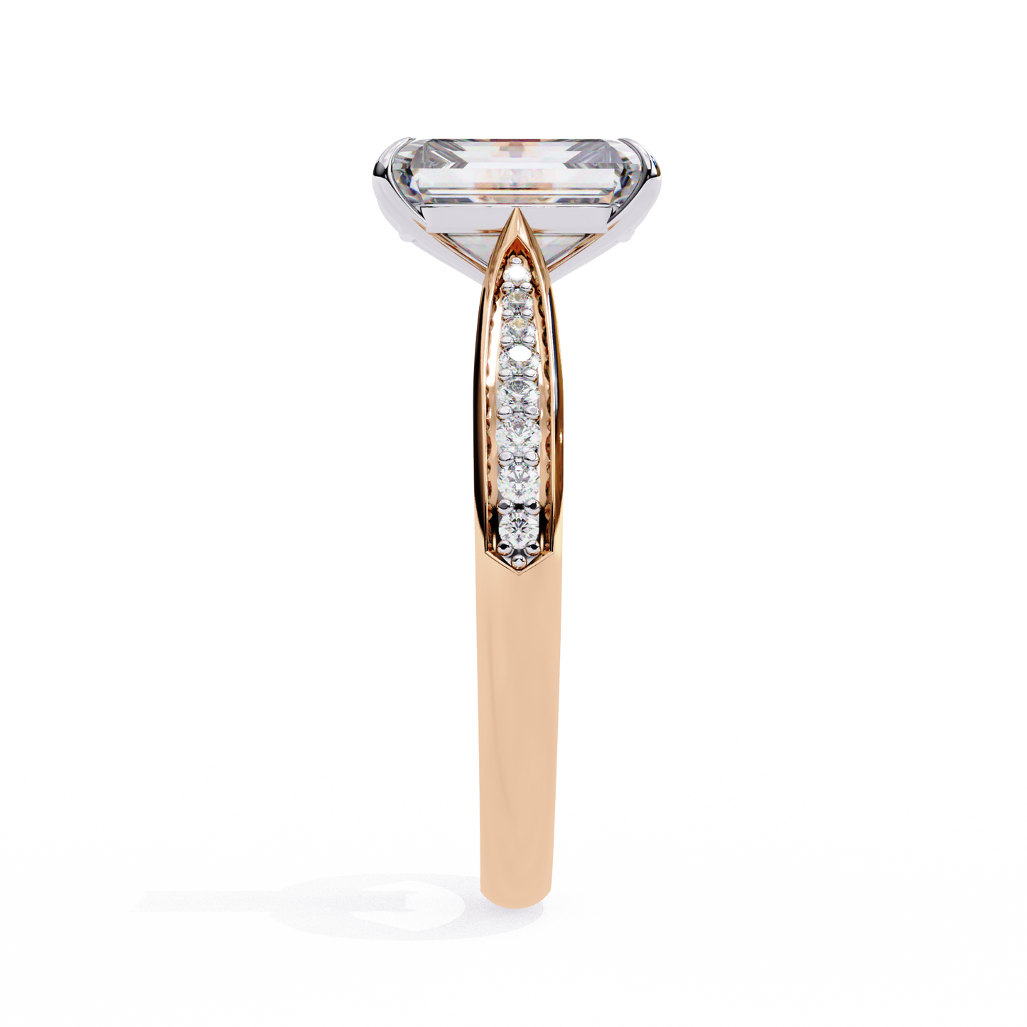 LGD Ring Emerald Stone (2.71ct) In 14K Gold