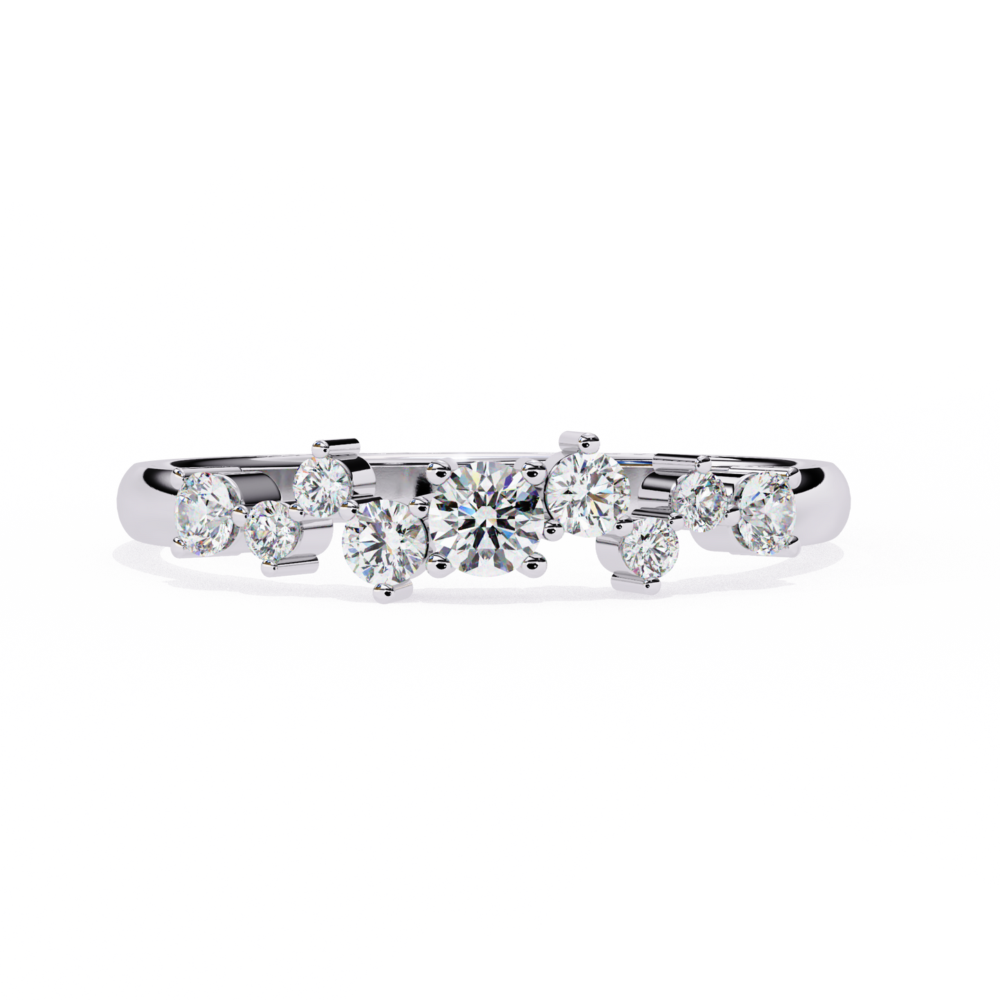 LGD Ring Round Stone (0.27ct) In 14K Gold #LGD-RD-CD171