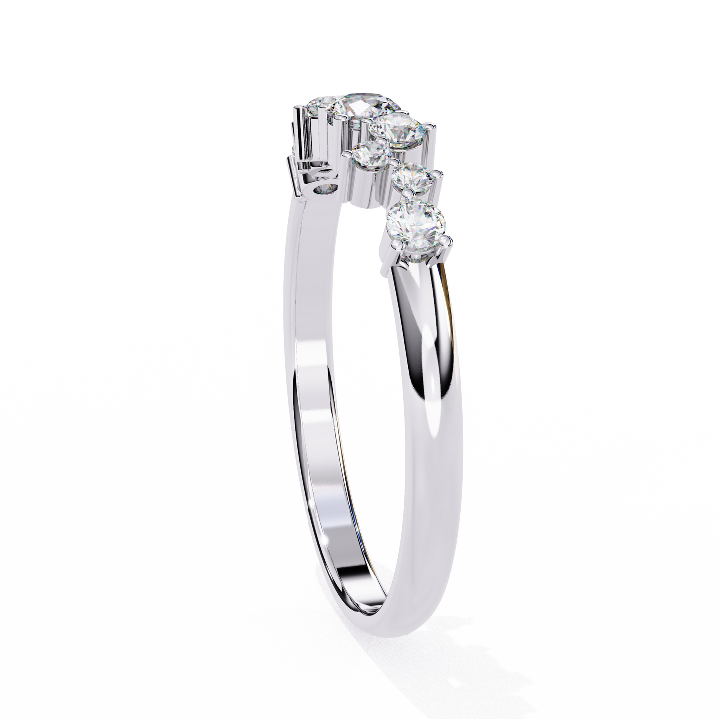 LGD Ring Round Stone (0.27ct) In 14K Gold #LGD-RD-CD171