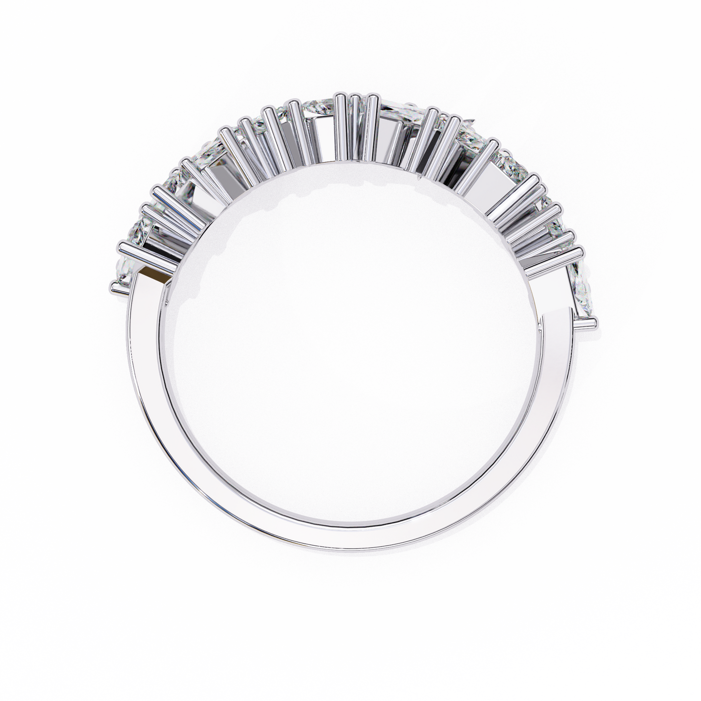 LGD Ring Cushion Square Stone (0.56ct) In 14K Gold #LGD-CU-CD172