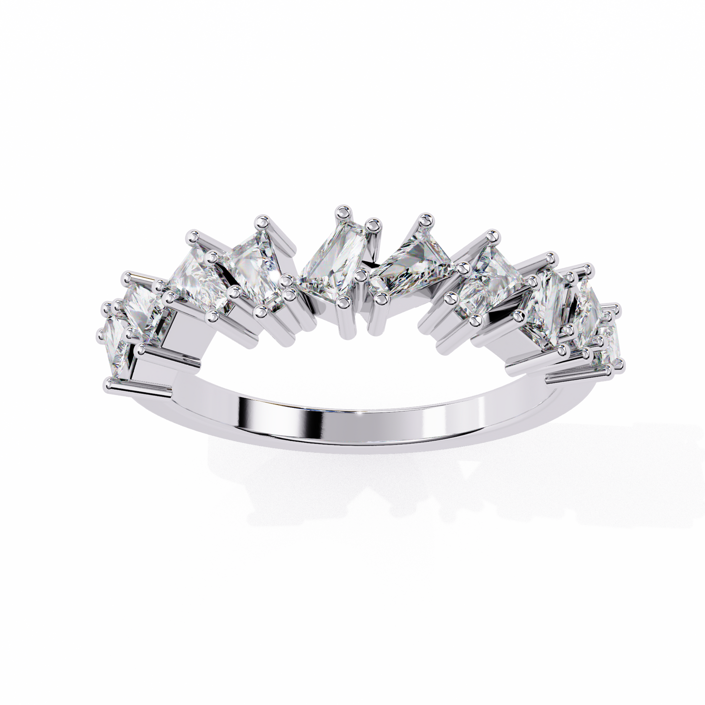 LGD Ring Cushion Square Stone (0.56ct) In 14K Gold #LGD-CU-CD172