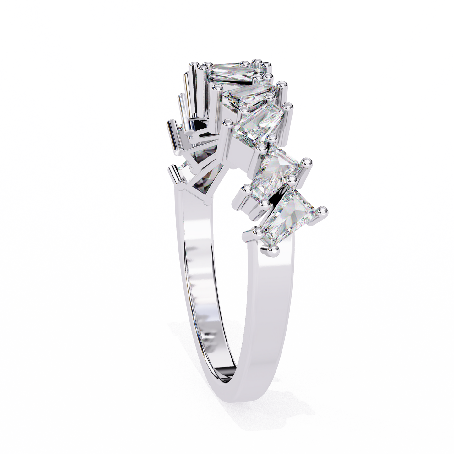 LGD Ring Cushion Square Stone (0.56ct) In 14K Gold #LGD-CU-CD172