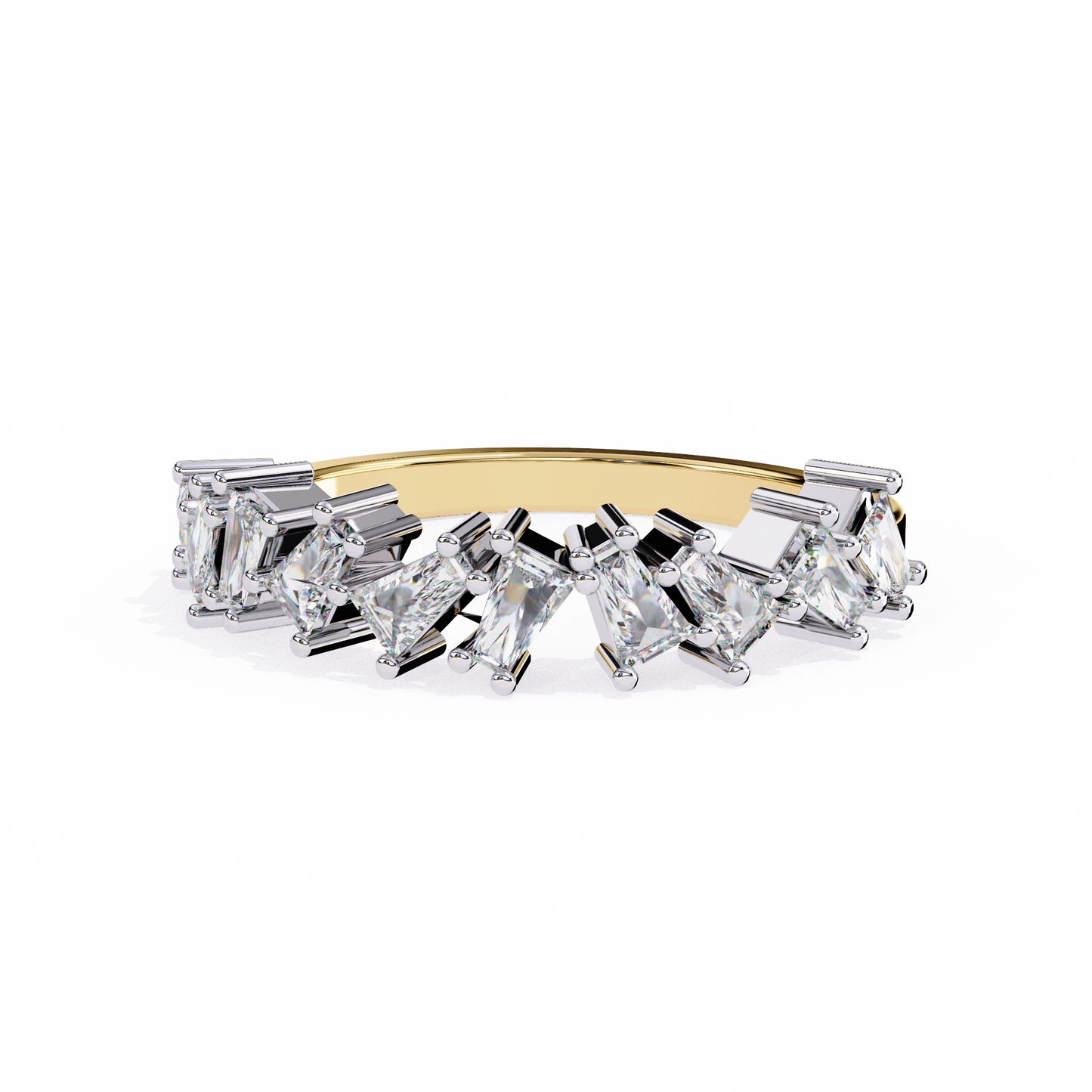 LGD Ring Cushion Square Stone (0.56ct) In 14K Gold #LGD-CU-CD172