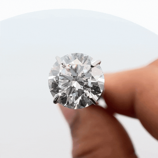 IGI Certified Lab Grown Diamond 2.70ct - 2.75ct Round - E Color, VS 1 Clarity