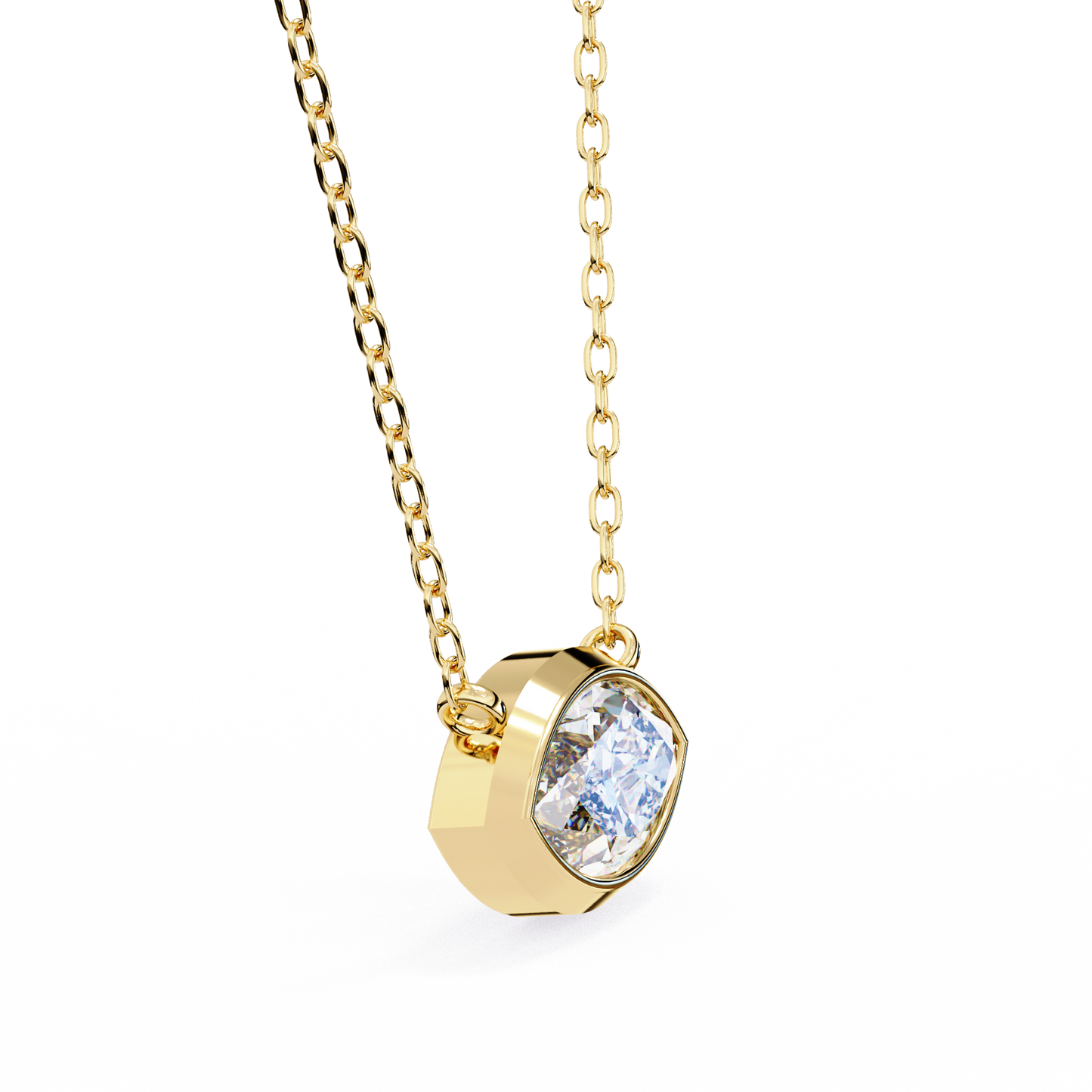 Lab Grown Diamond Pendant Marquise Stone (0.68ct) In 14K Gold Without Chain