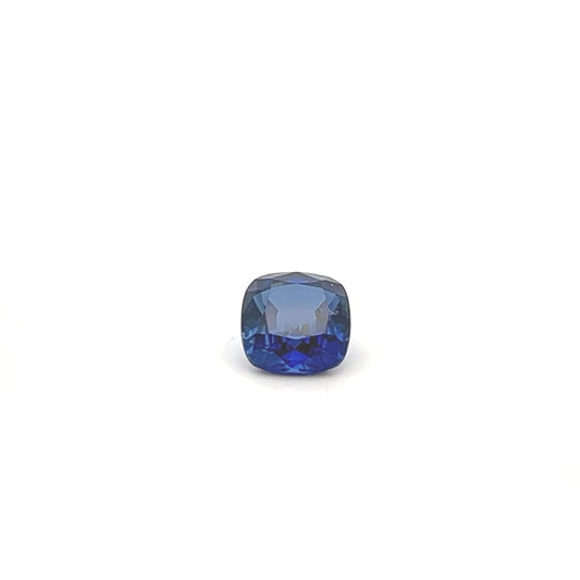 Premium 1.36Ct Blue Cushion Lab Grown Sapphire