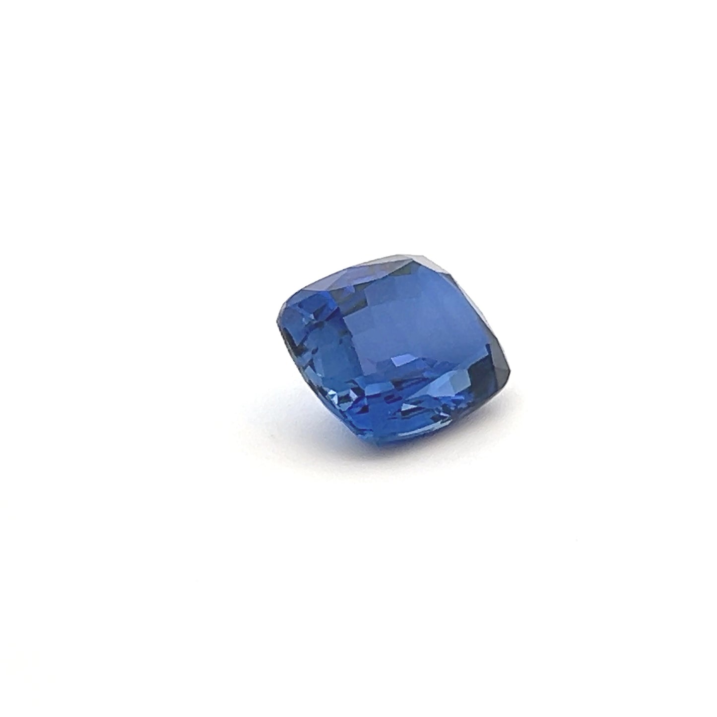 6.16Ct Blue Elongated Cushion Lab Grown Sapphire For Rings