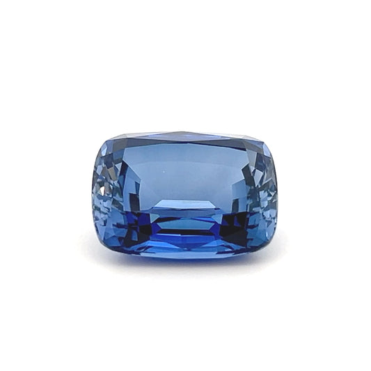Premium 16.52Ct Blue Elongated Cushion Lab Grown Sapphire