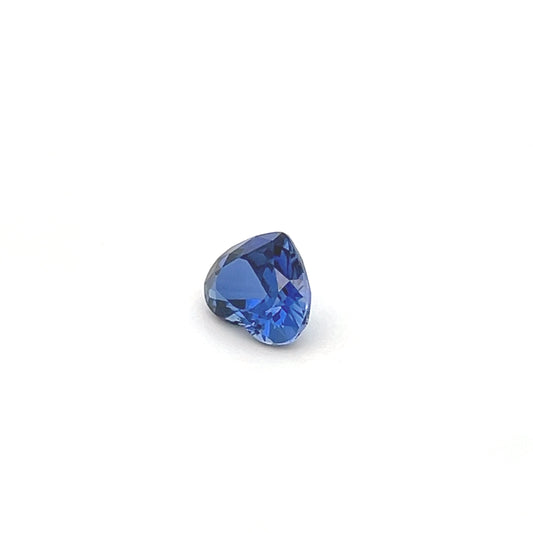 2.16Ct Heart Blue Lab Grown Sapphire For Rings & Pendants