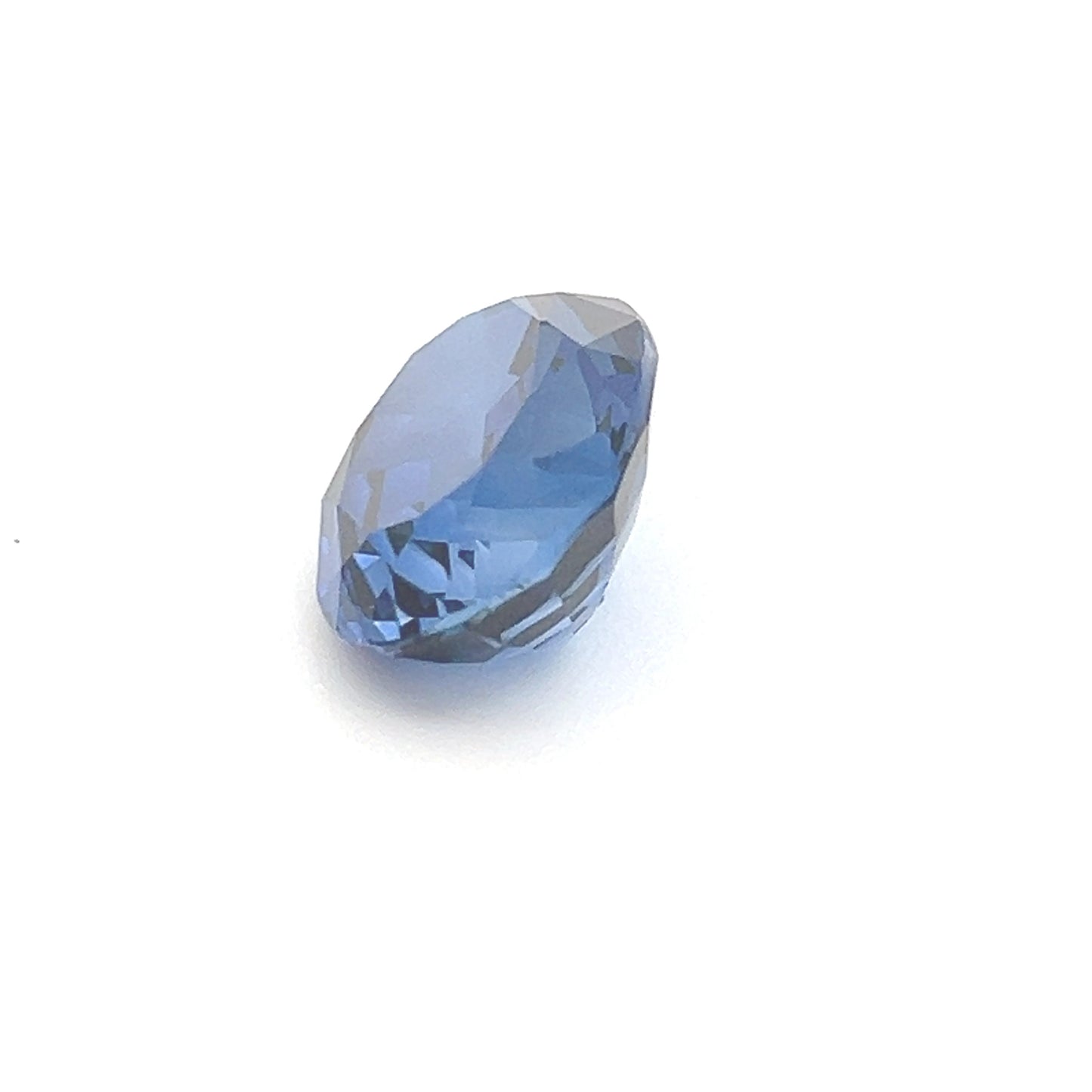 13.83 Ct Blue Oval Lab Grown Sapphire for Rings & Pendants
