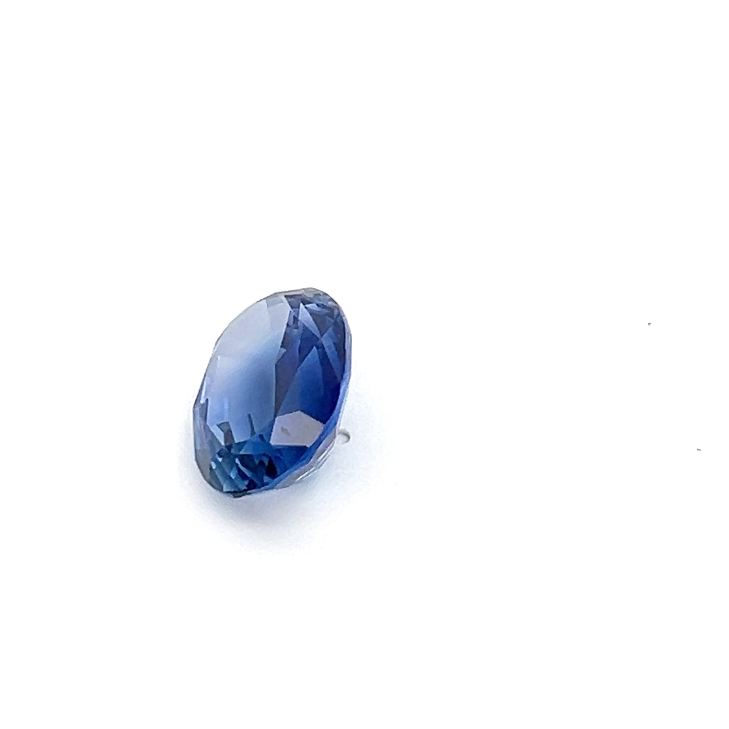 Premium 17.81Ct Blue Oval Lab Grown Sapphire