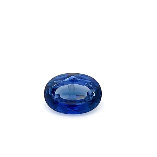 Premium 17.81Ct Blue Oval Lab Grown Sapphire