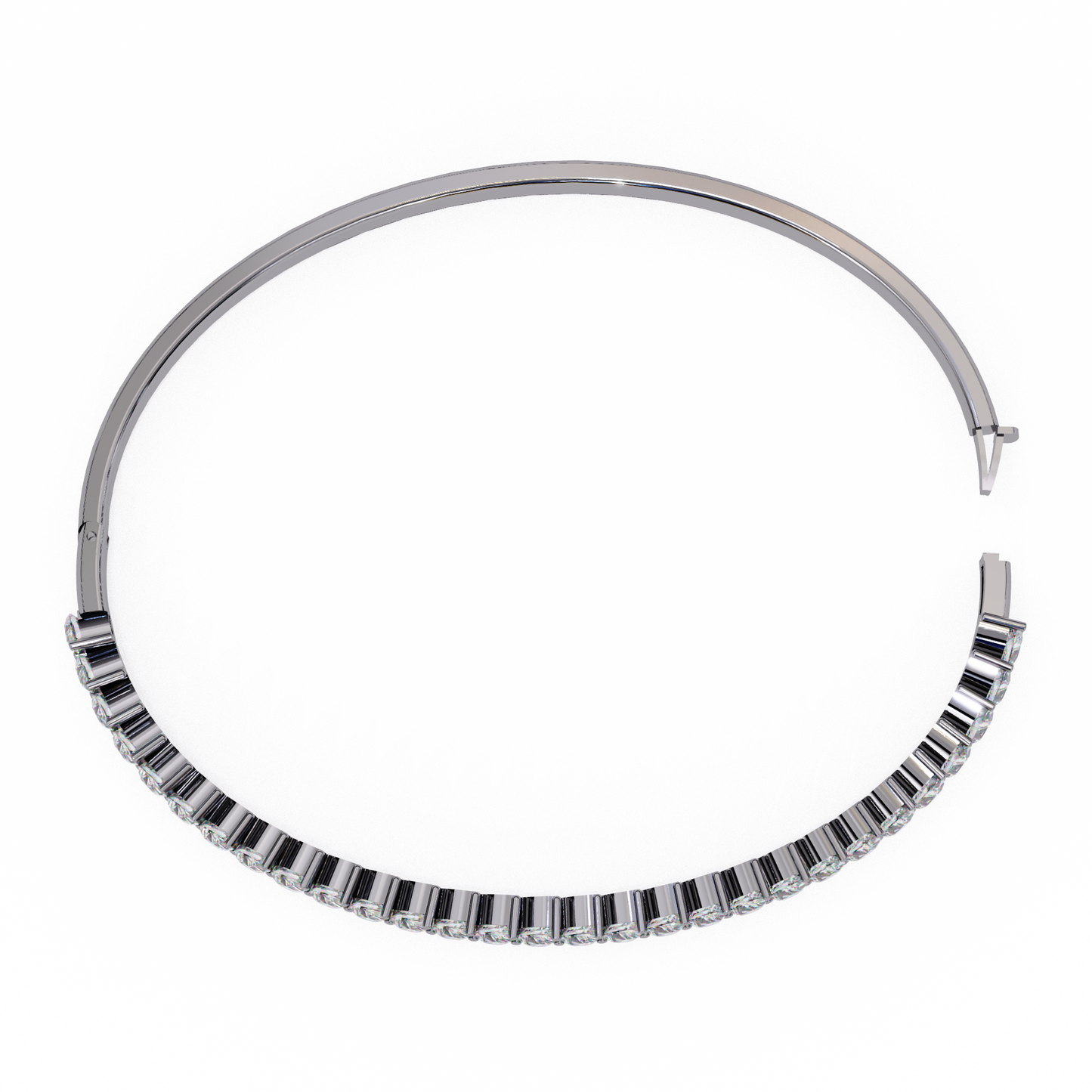 Lab Grown Diamond Bracelet Pear Stone (4.06ct) In 14K Gold