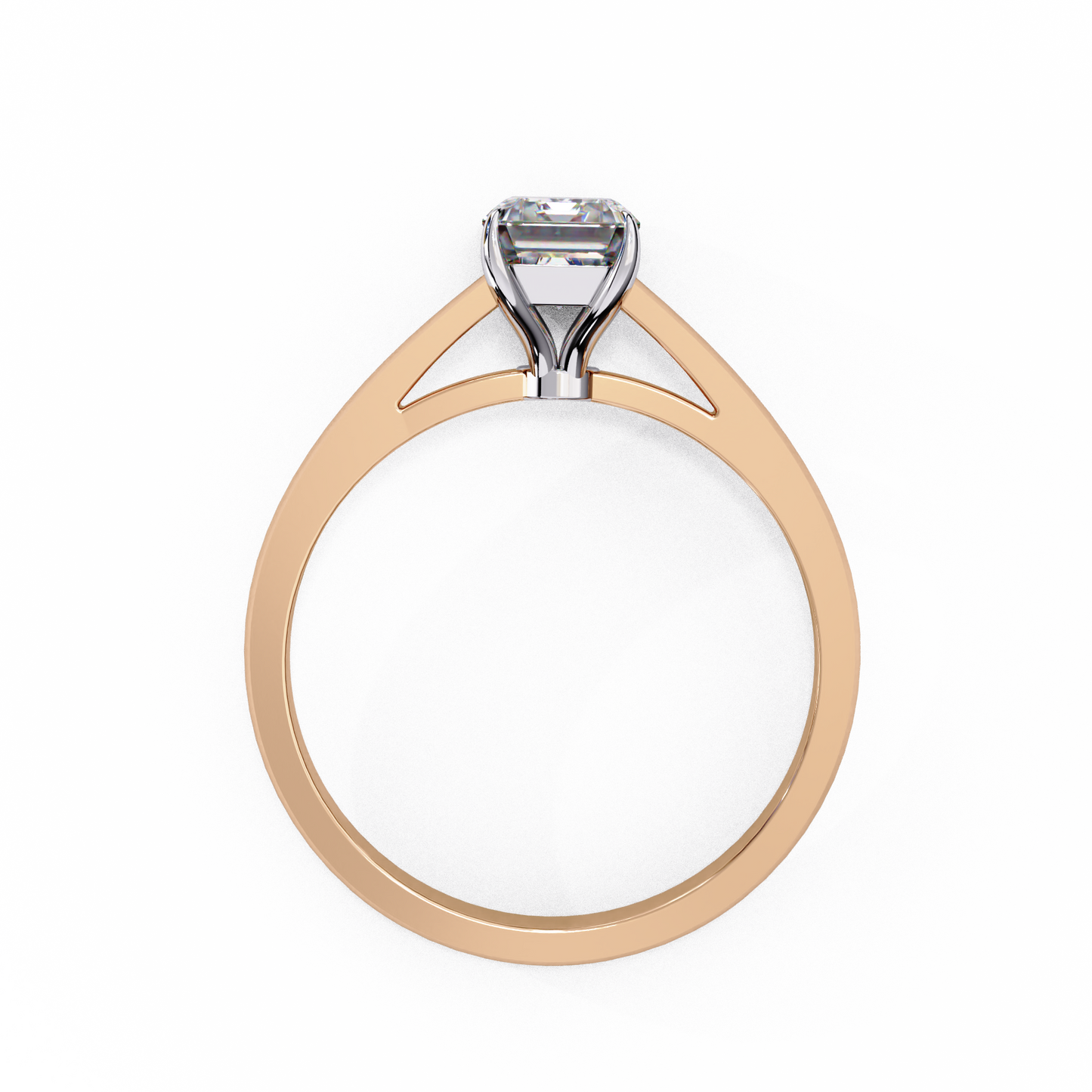 LGD Solitaire Ring Rings70 Stone (1.2ct) In 14K Gold #LGD-Em-CD040