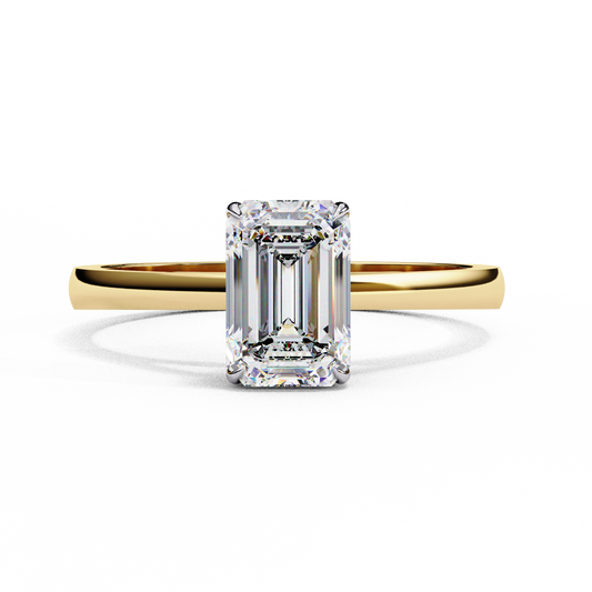 LGD Solitaire Ring Stone (1.20ct) In 14K Gold
