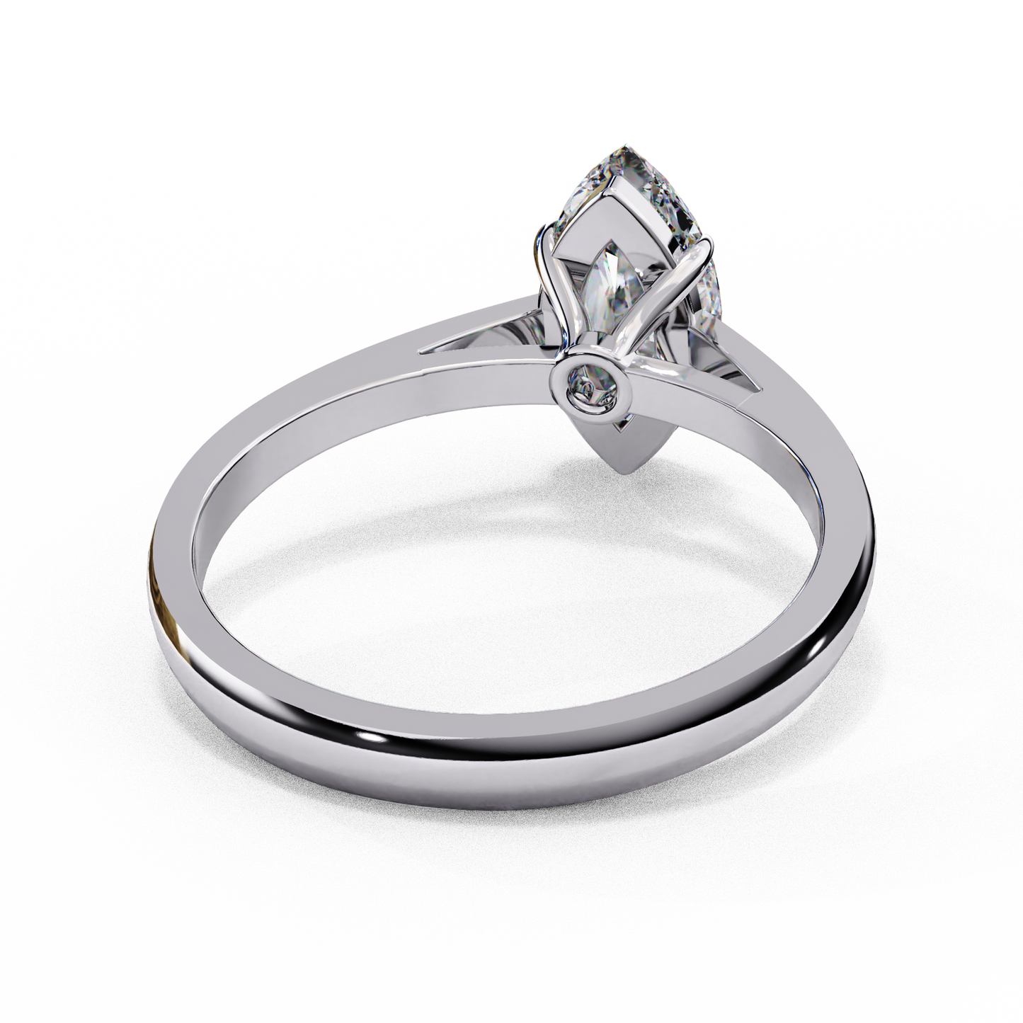 LGD Ring Marquise Stone (0.86ct) In 14K Gold #LGD-Mq-CD053