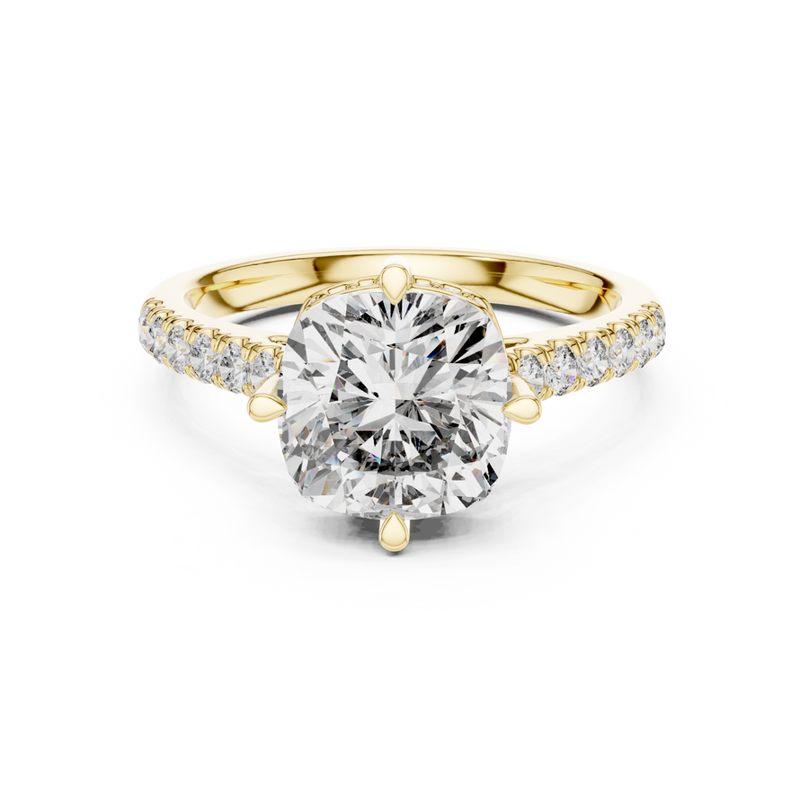 Cushion Cut Lab-Grown Diamond Proposal Ring