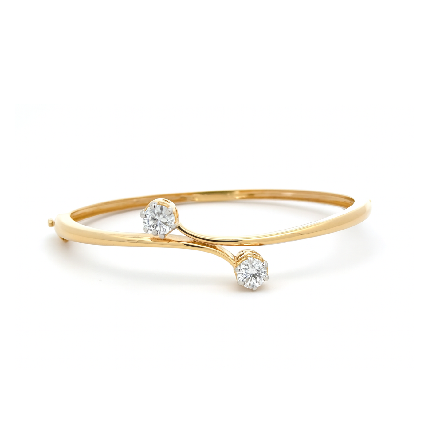 DoubleRoundLabDiamondTennisBracelet