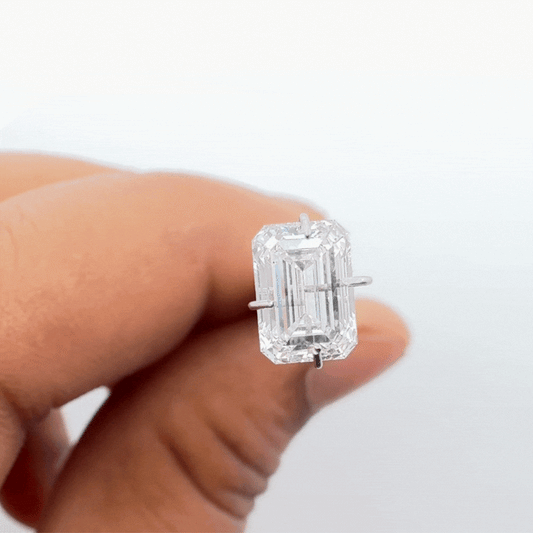 1.95ct - 2.00ct Emerald Cut Lab Grown Diamond  IGI Certified   -  E Color,  VS 1 Clarity