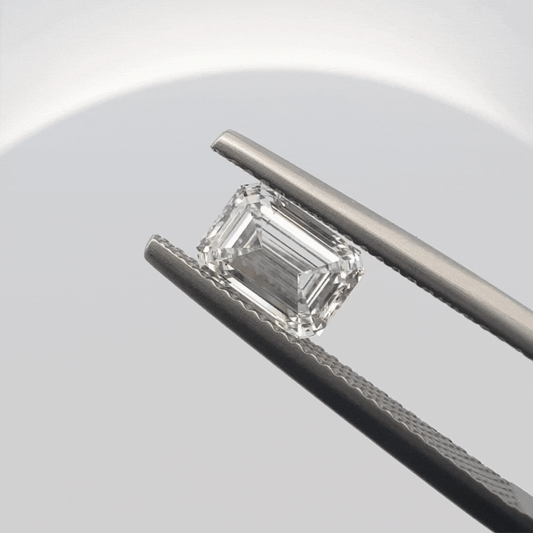 IGI Certified 3.20ct - 3.25ct Emerald Cut Lab Grown Diamond - E Color, VS 1 Clarity