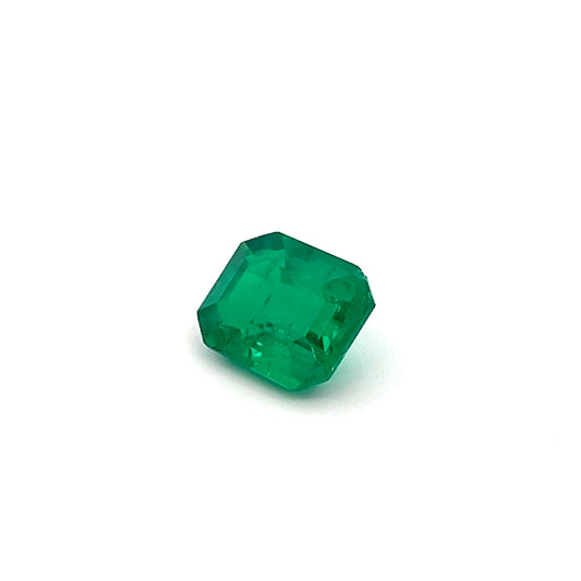3.92Ct Lab Grown Emerald Octagon