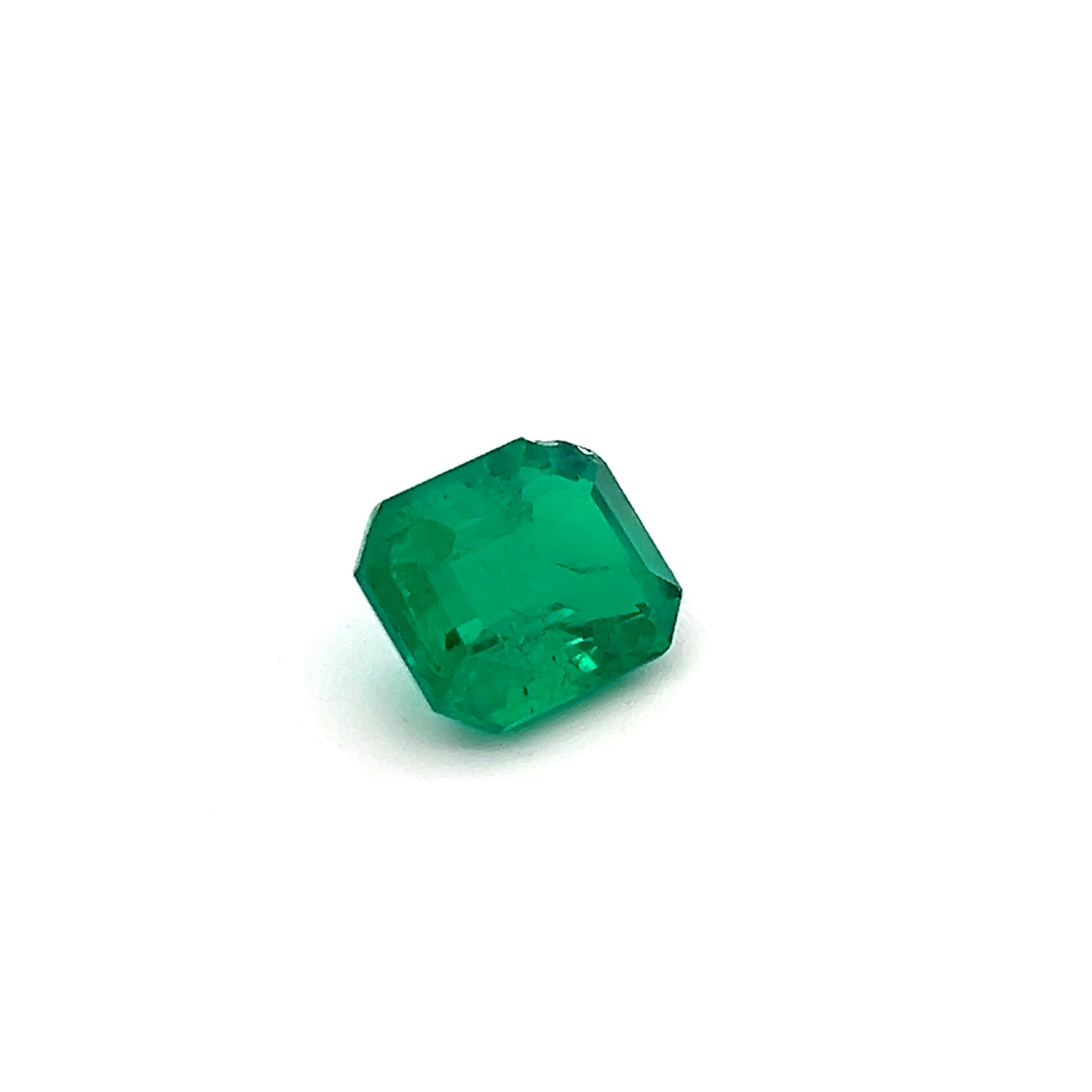 3.92Ct Lab Grown Emerald Octagon