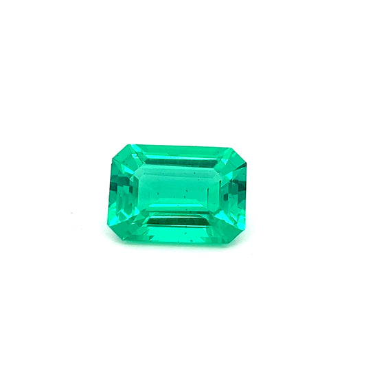 Green Emerald 6.69ct Octagon Shape