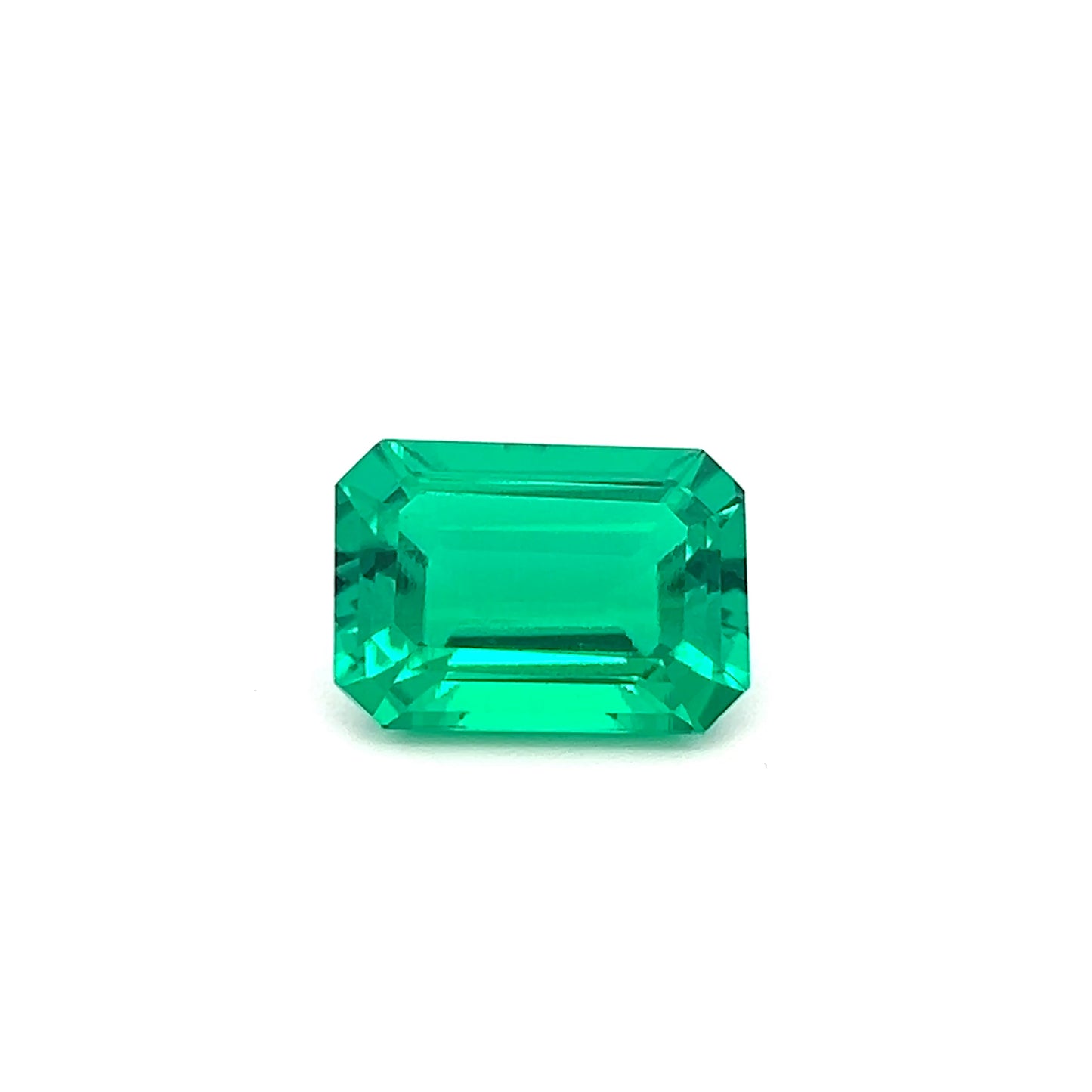 Lab Grown Emerald 6.89ct Octagon Shape