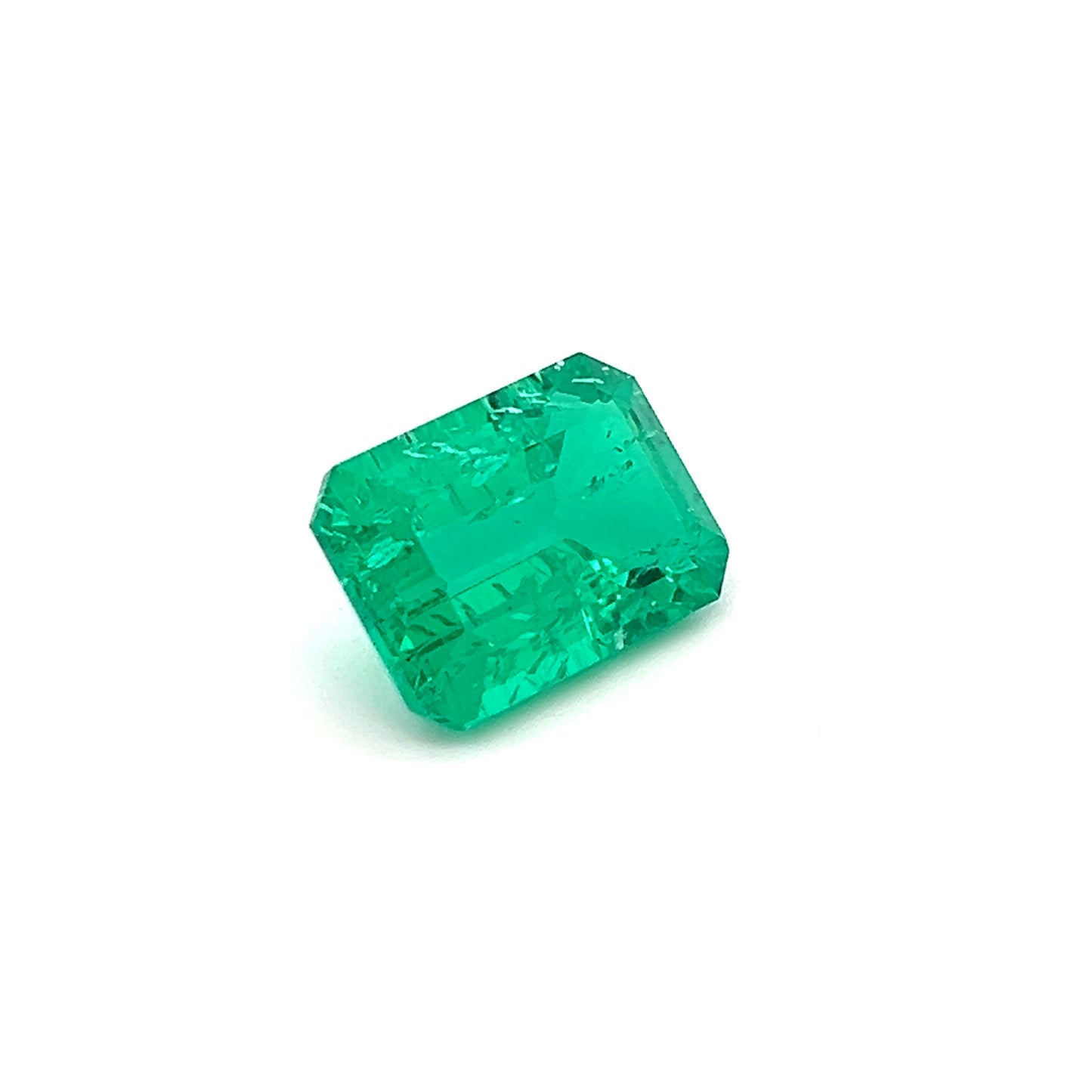 Octagon 7.03 Ct Lab-Grown Emerald