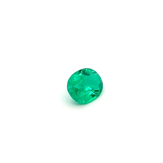1.74 Carats Oval Colombian Emerald