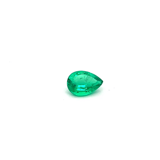 1.76 Ct Pear Lab Grown Colombian Emerald