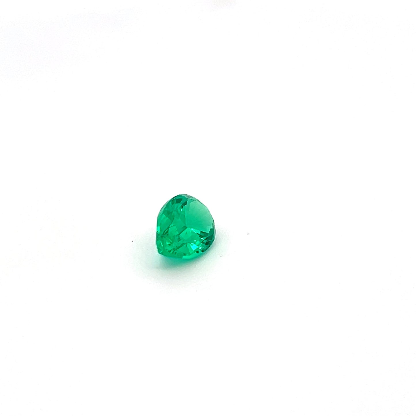 3.11 Carats Pear Lab Grown Colombian Emerald