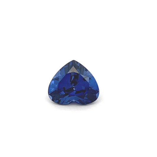 Heart Blue Lab Grown Sapphire 4.66Ct
