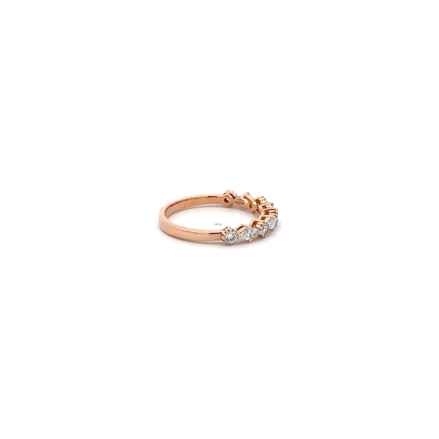 LGD Multi Stone Band Ring In 14k Gold