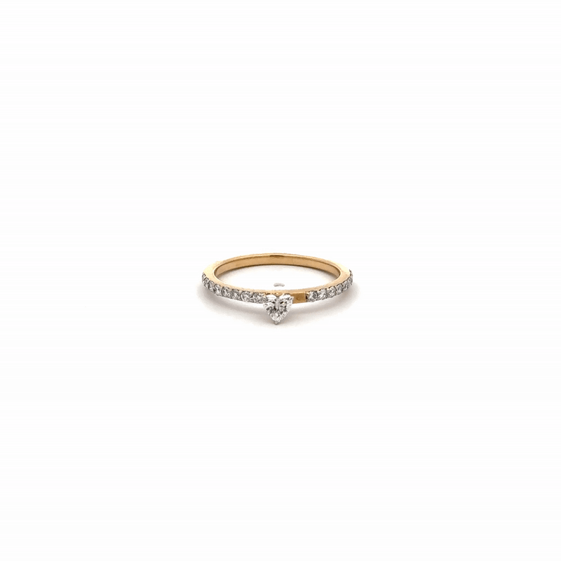 LGD Dual Band Ring In 14k Gold