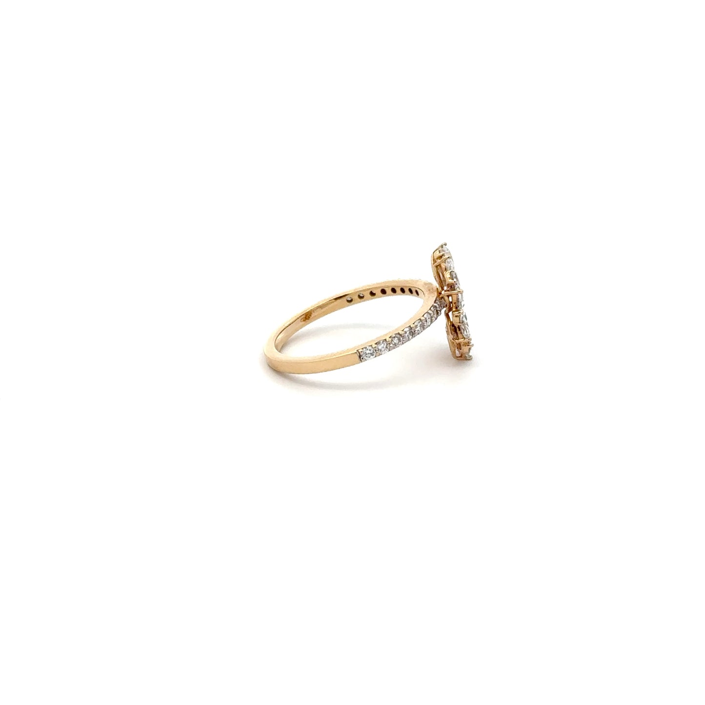 LGD Dual Band Ring In 14k Gold