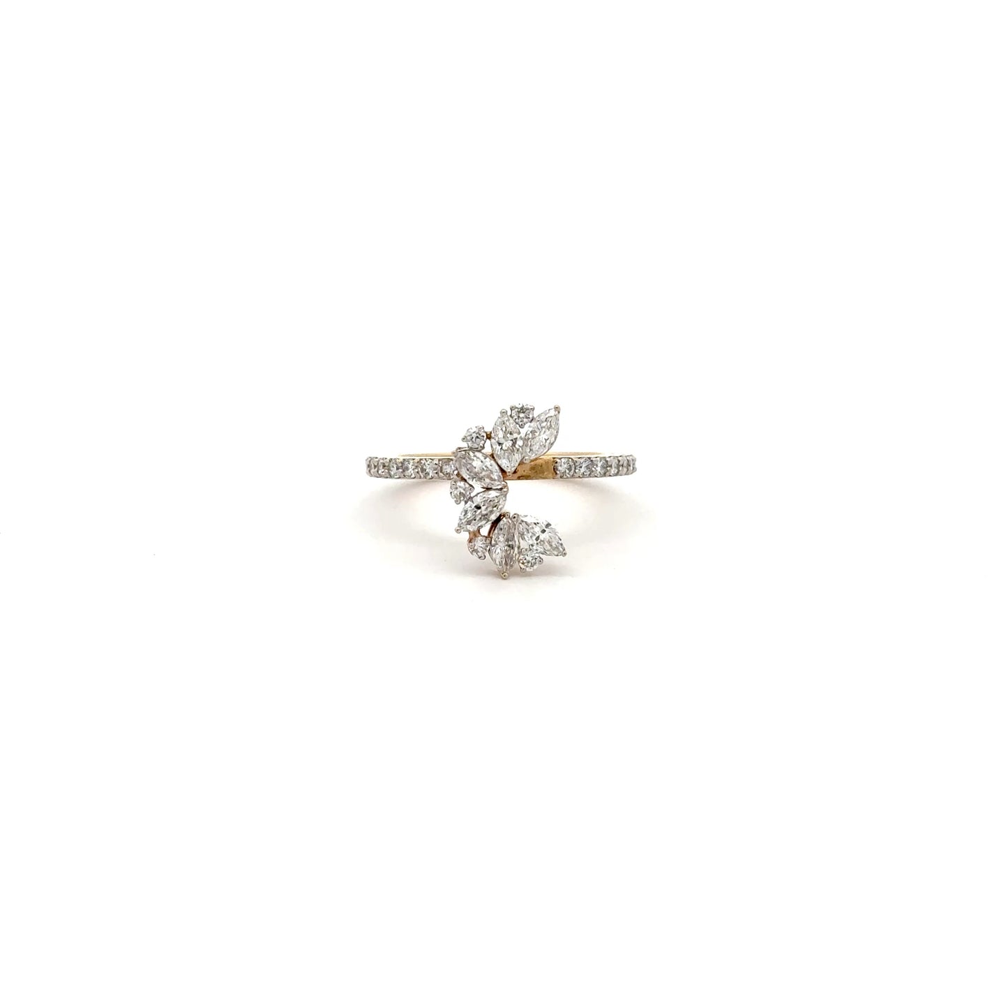 LGD Dual Band Ring In 14k Gold