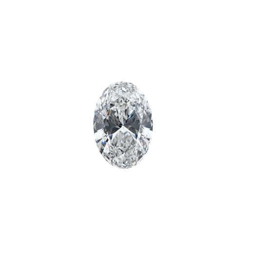 IGI Certified 2.45ct - 2.50ct Oval Lab Grown Diamond  - E Color, VS 1 Clarity