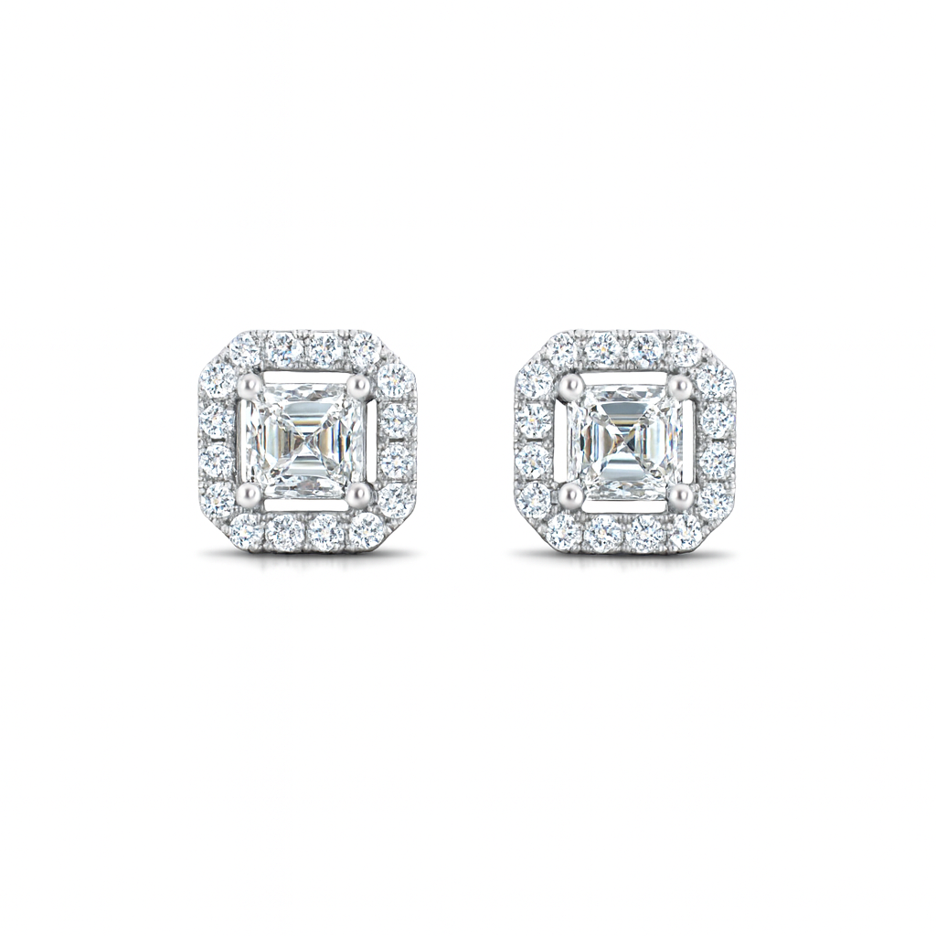 Princess Lab-Grown Diamond Earrings