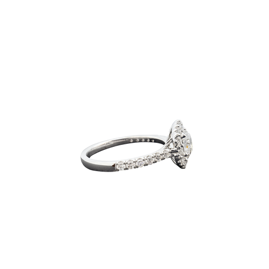 Queen's Cocktail round Lab Grown Diamond Ring