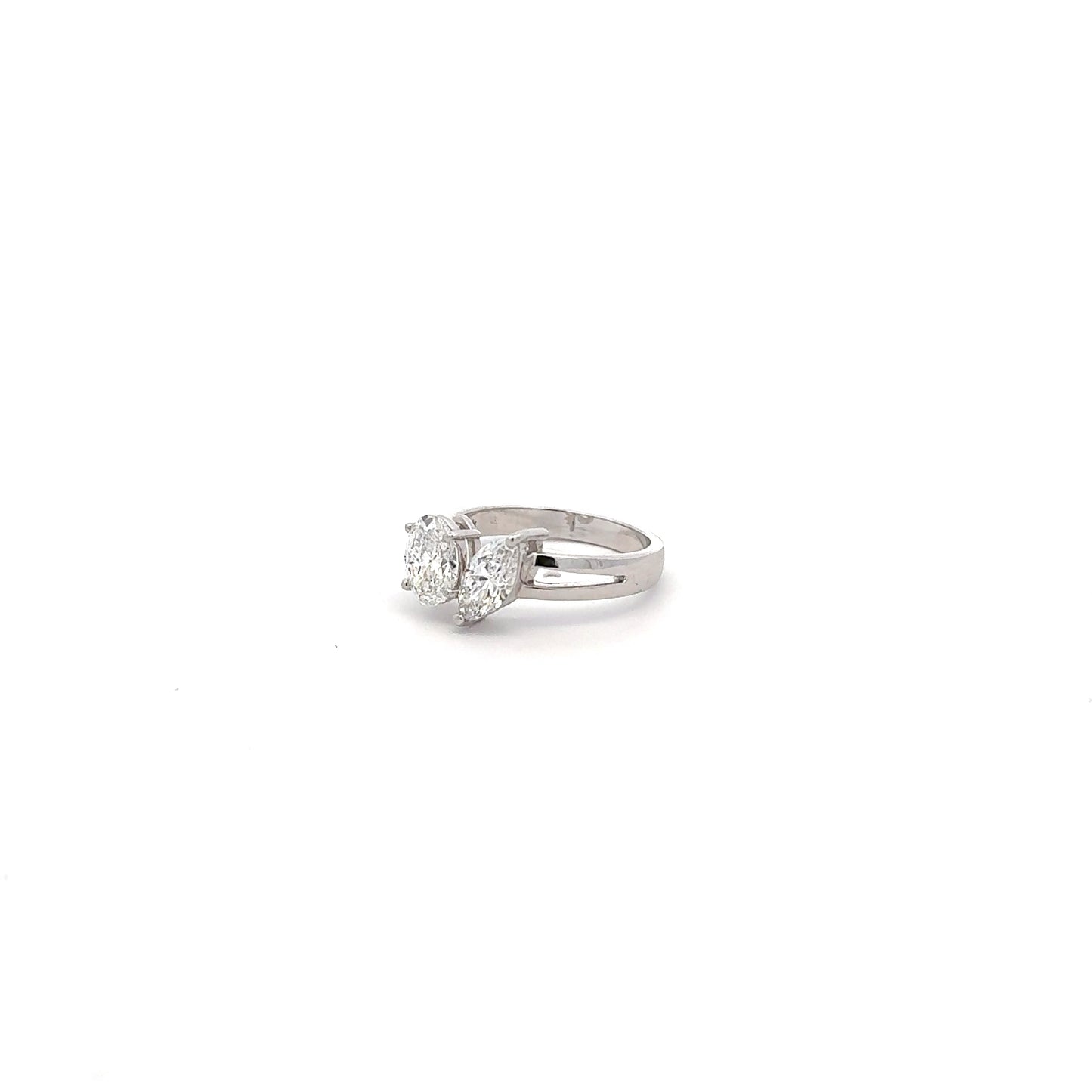 LGD Oval & Marquise Cut RING IN 14K GOLD