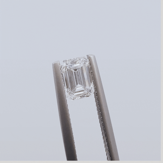 IGI Certified Lab Grown Diamond 2.70ct - 2.75ct Emerald Cut - E Color, VS 1 Clarity