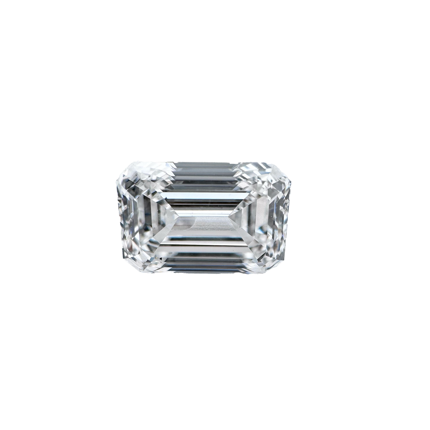 IGI Certified 3.45ct - 3.50ct Emerald Cut Lab Grown Diamond - E Color, VS 1 Clarity