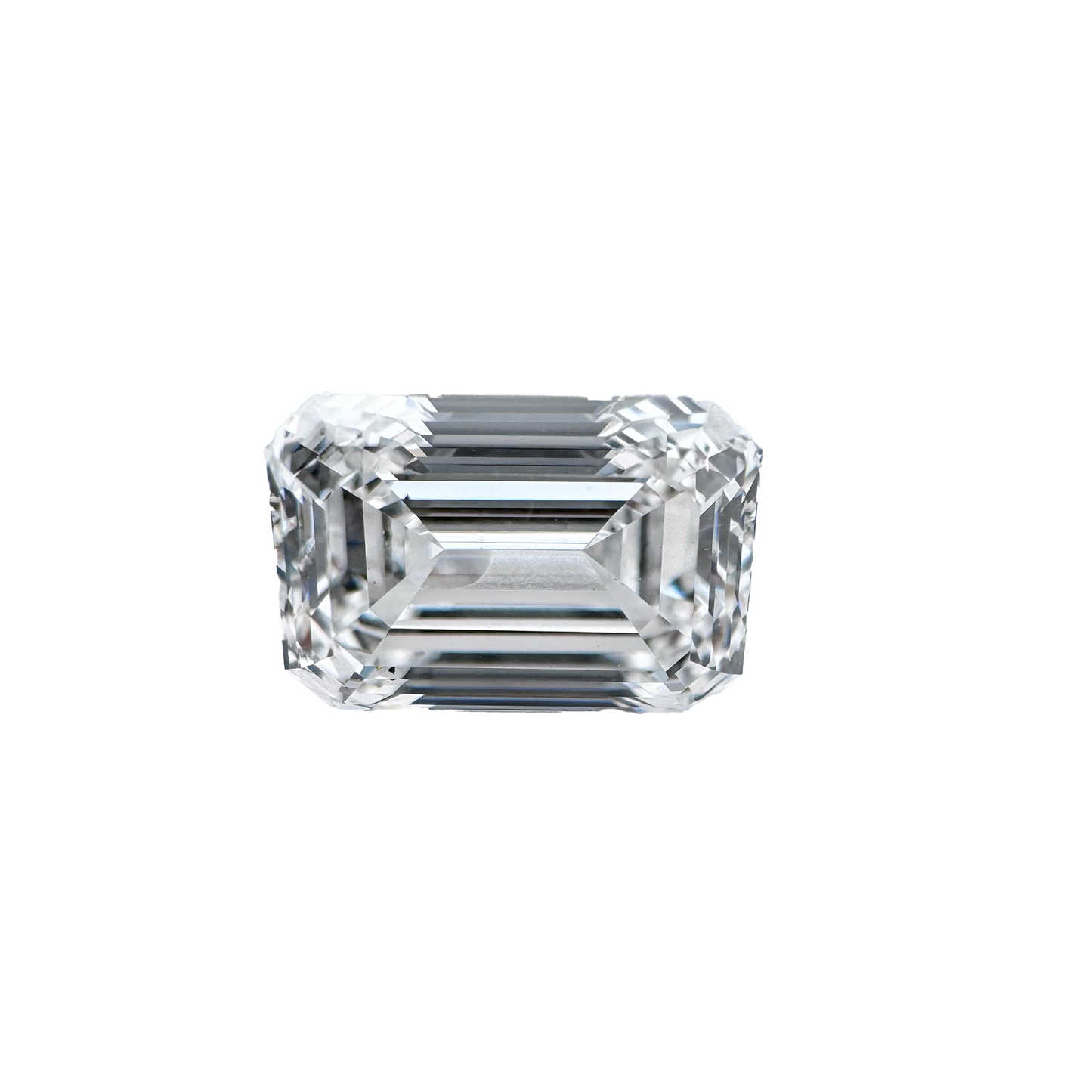 IGI Certified 3.70ct - 3.75ct Emerald Cut Grown Diamond - E Color, VS 1 Clarity