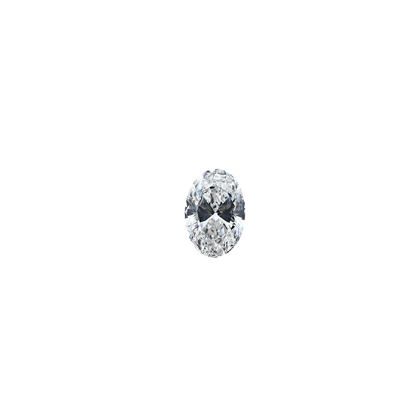 IGI Certified 1.20ct - 1.25ct Oval Lab Grown Diamond - E Color, VS 1 Clarity