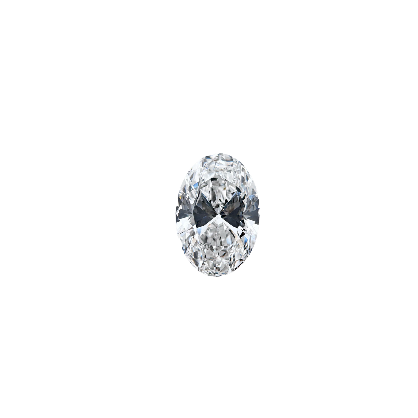 IGI Certified 2.20ct - 2.25ct Oval Lab Grown Diamond - E Color, VS 1 Clarity