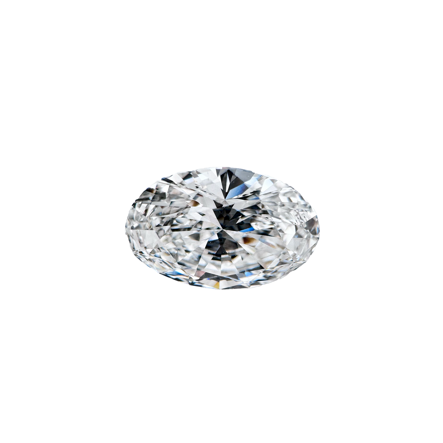 IGI Certified 3.45ct - 3.50ct Oval Lab Grown Diamond - E Color, VS 1 Clarity