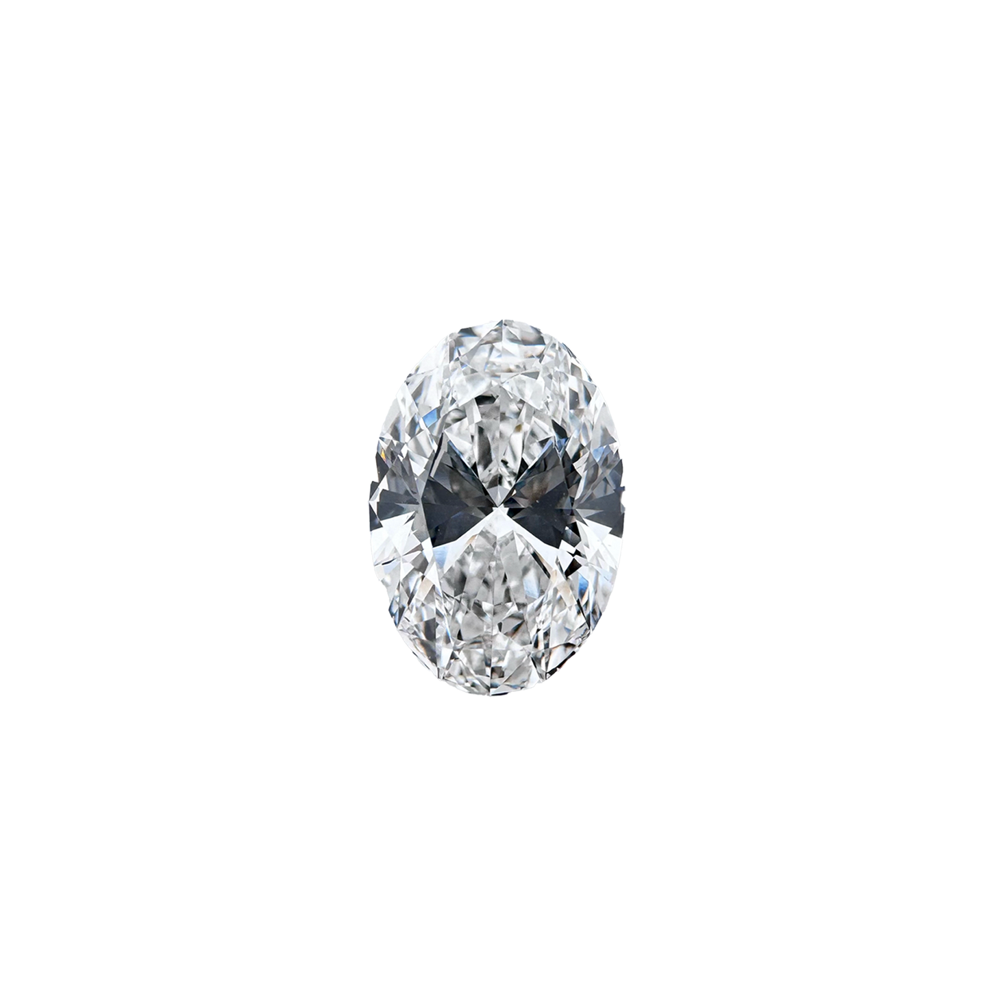 IGI Certified 3.70ct - 3.75ct Oval Lab Grown Diamond - E Color, VS 1 Clarity
