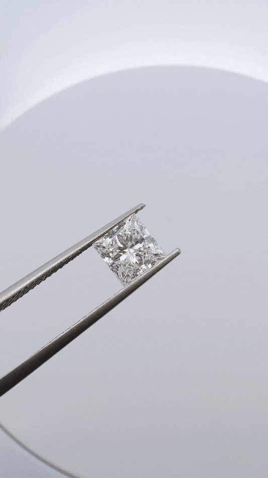 Lab Grown Diamond IGI Certified 1.52ct Princess - D Color, VS 1 Clarity